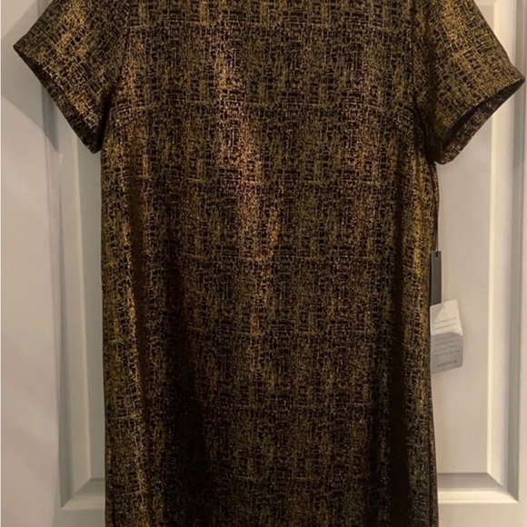 Felicity & Coco, Gold/Black Dress, Size L - Picture 2 of 4